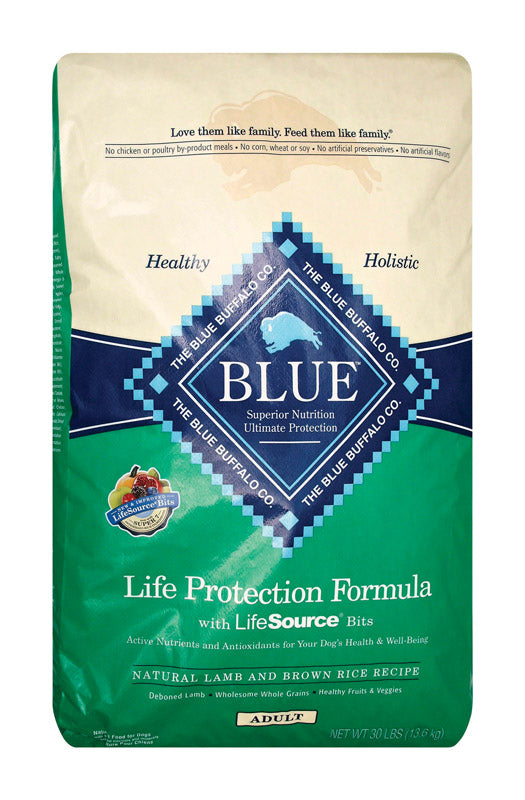 Blue Buffalo Life Protection Formula Adult Lamb and Brown Rice Dry Dog Food 30 lb
