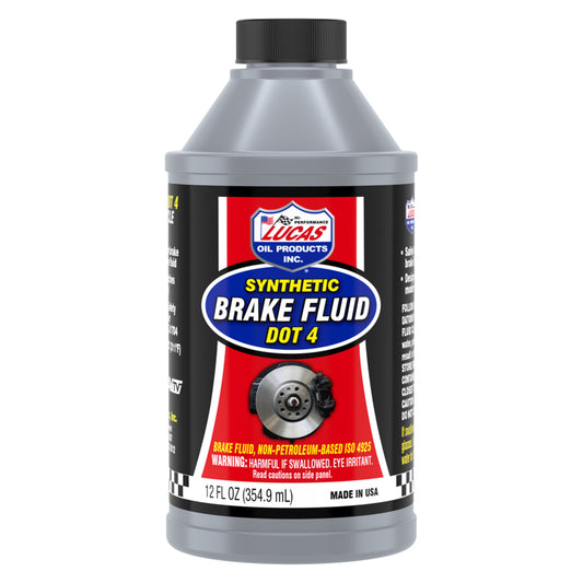 Lucas Oil Products DOT 4 Brake Fluid 12 oz