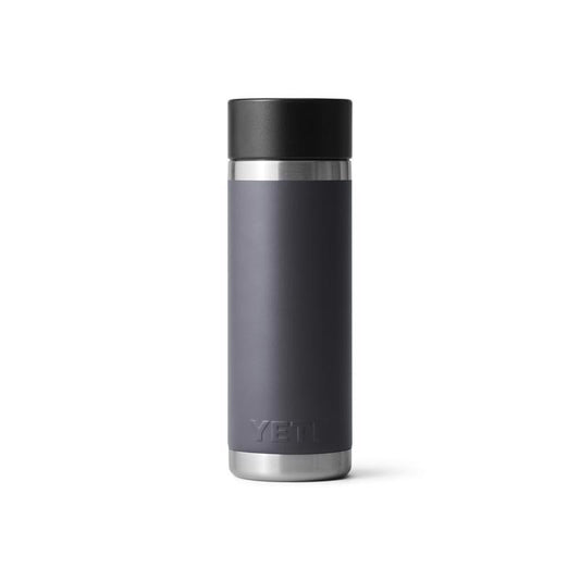 YETI Rambler 18 oz Charcoal BPA Free Bottle with Hotshot Cap