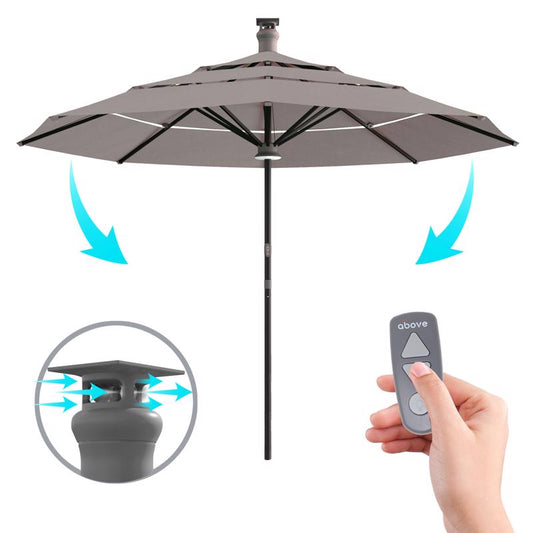 Above Height Series 11 ft. Spectrum Dove Market Umbrella