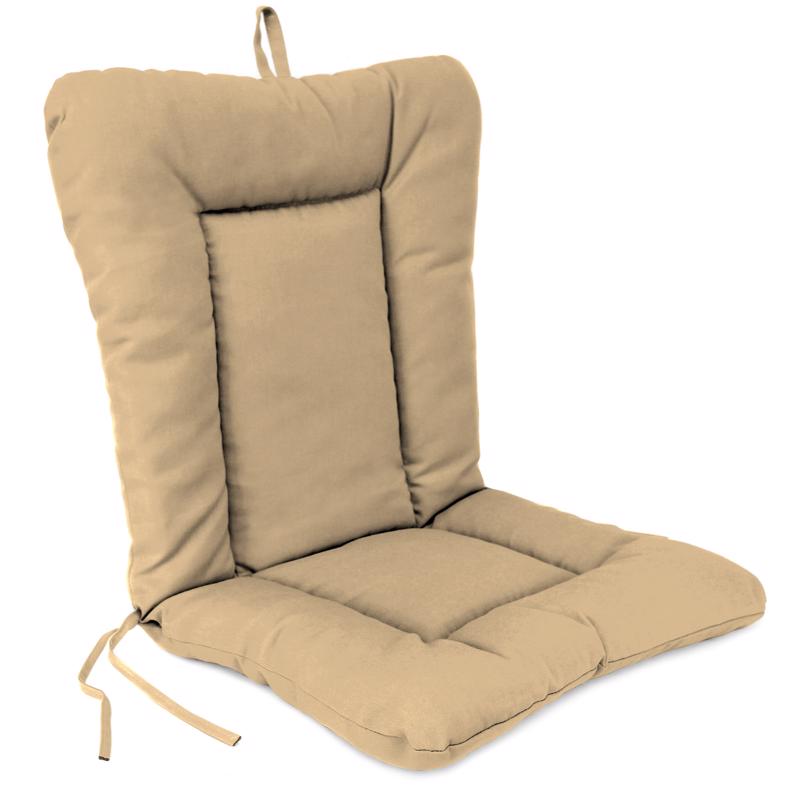 Jordan Manufacturing Beige Polyester Chaise Lounge Cushion 3.5 in. H X 21 in. W X 38 in. L