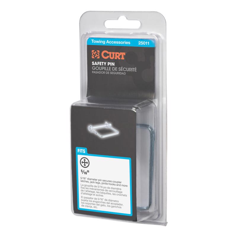 CURT 5/16"D x 3"L Safety Pin