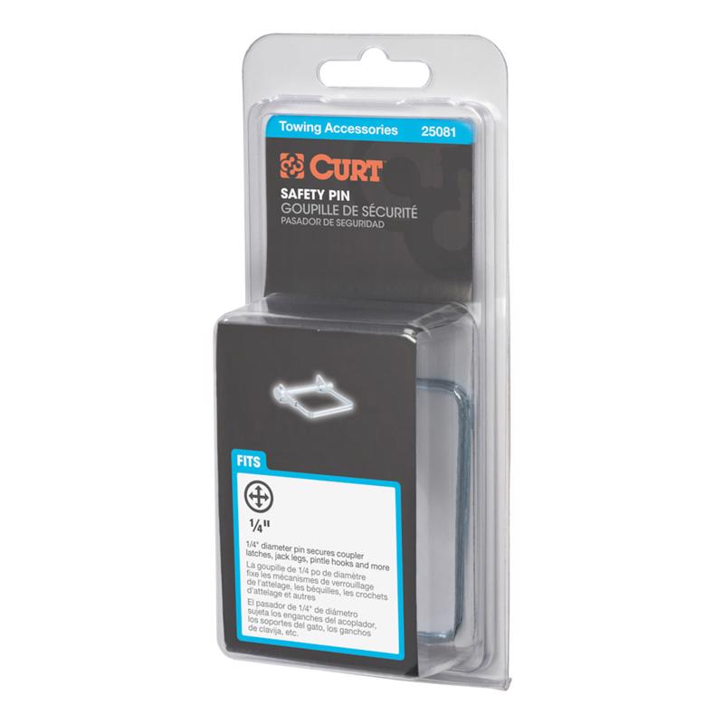 CURT 1/4"D x 2-3/4"L Safety Pin
