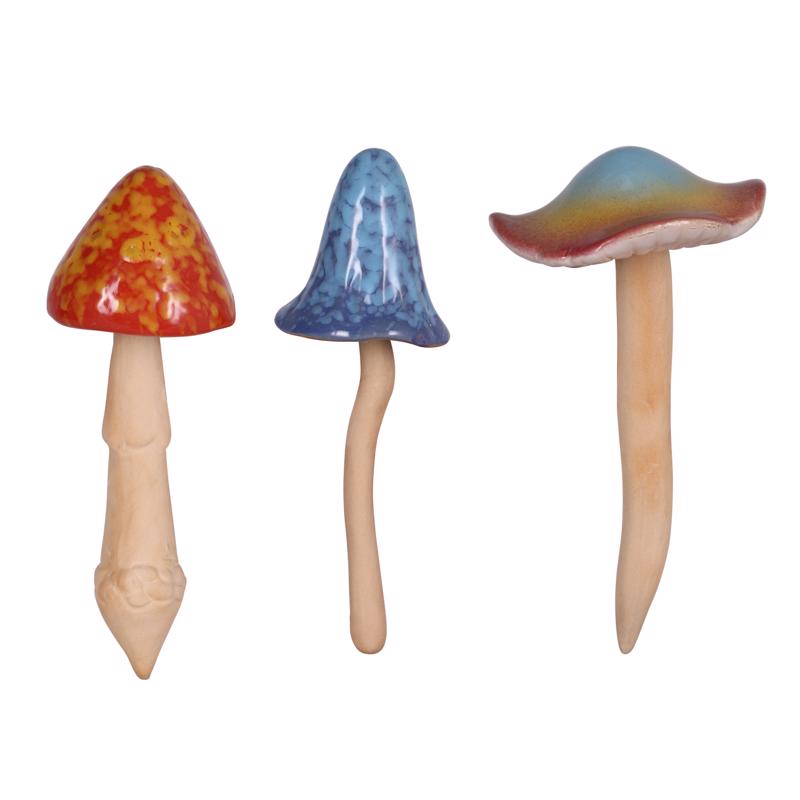 Meadowcreek Assorted Ceramic 7.4 in. H Yard Stake