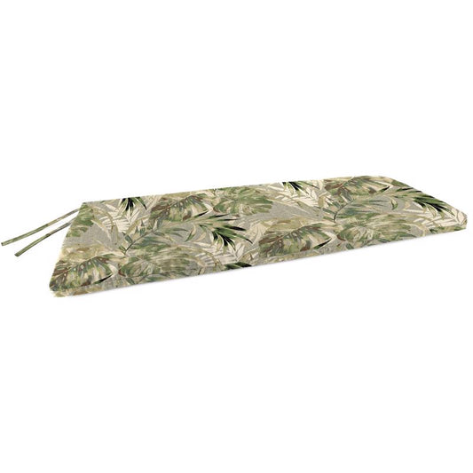 Jordan Manufacturing Multicolored Floral Polyester Bench Cushion 3.5 in. H X 18 in. W X 48 in. L