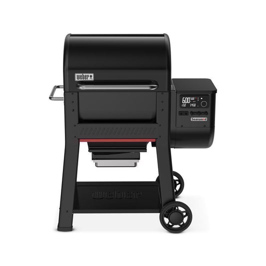 Weber Searwood 600 24" Wood Pellet WiFi Grill Black