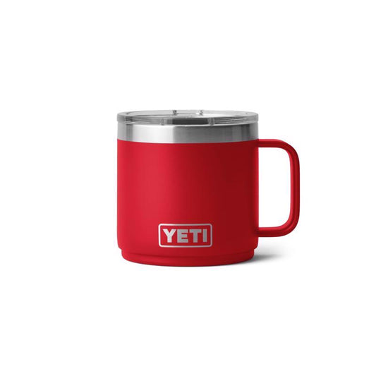 YETI Rambler 14 oz Rescue Red BPA Free Mug with MagSlider Lid