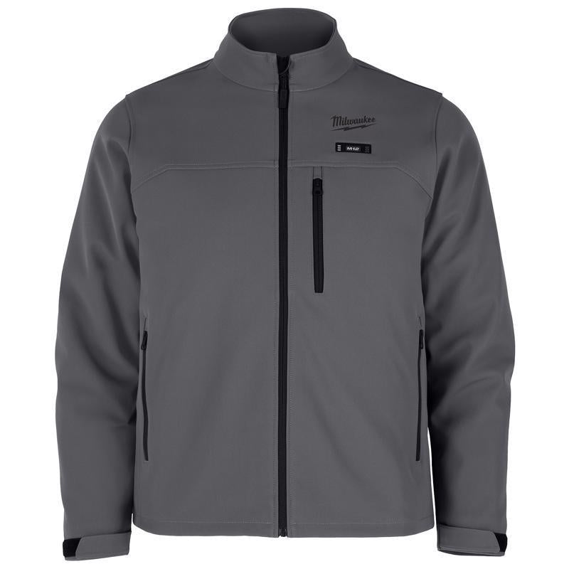 Milwaukee S Unisex Heated Jacket Kit Gray