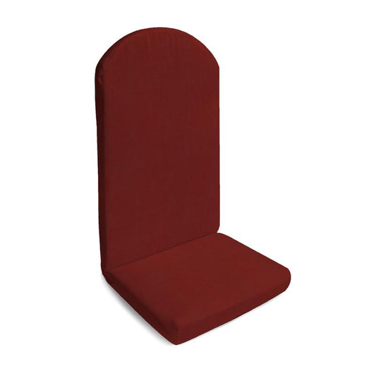 Jordan Manufacturing Company Red Olefin Adirondack Cushion 2.5 in. H X 19 in. W X 44.5 in. L