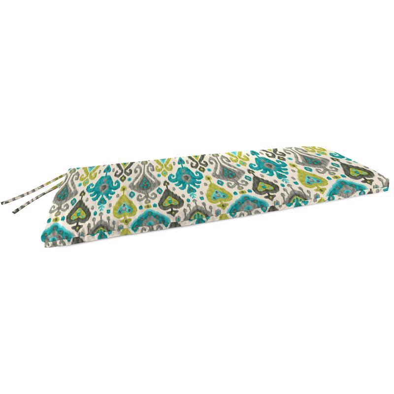 Jordan Manufacturing Multicolored Polyester Bench Cushion 3.5 in. H X 18 in. W X 48 in. L