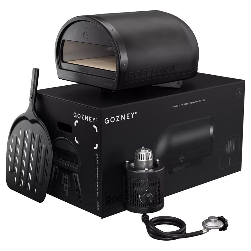 Gozney Roccbox, Liquid Propane Outdoor Pizza Oven Off Black