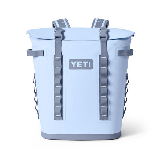 YETI Hopper M20 Big Sky Blue 36 can Backpack Cooler