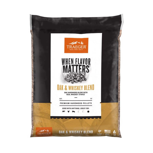Traeger Hardwood Pellets Whiskey 20 lb
