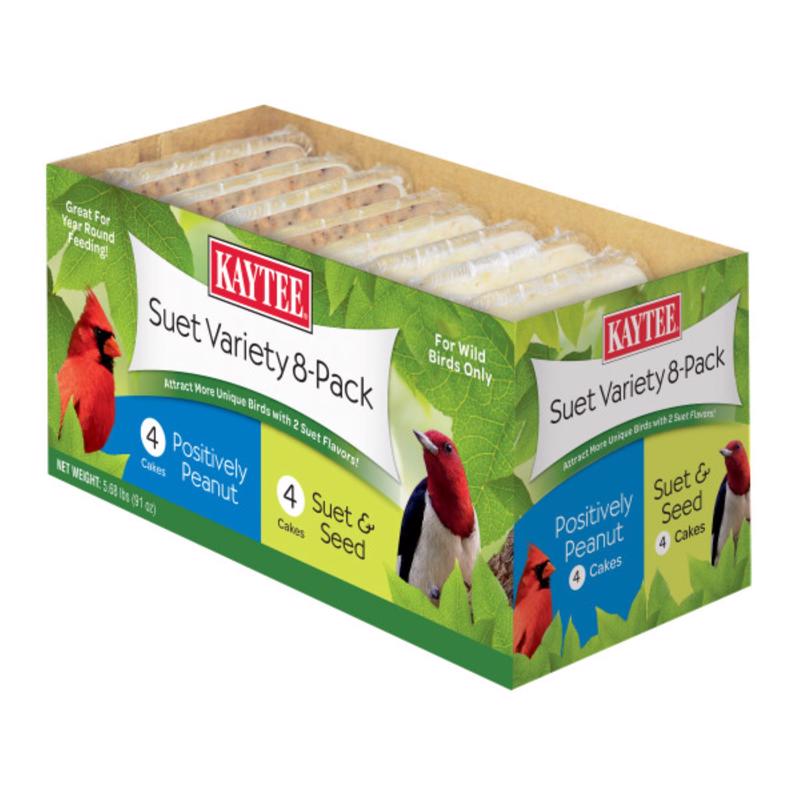 Kaytee All Wild Birds Beef Suet Wild Bird Food 8 pk