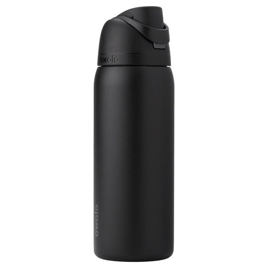 Owala FreeSip 32 fl. oz. Very Very Dark BPA Free Water Bottle with Spout Lid