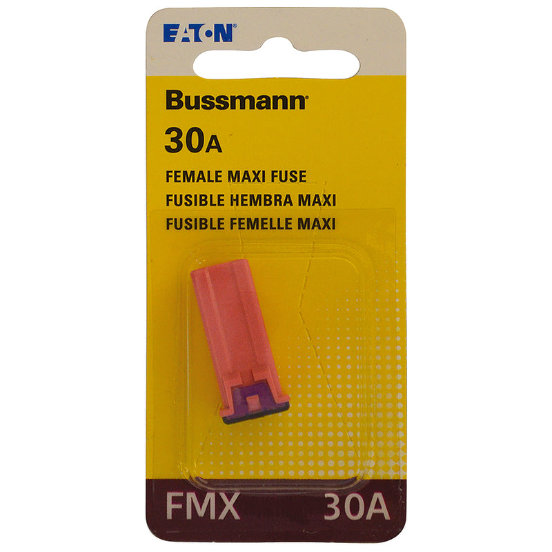 Bussmann 30 amps FMX Pink Female Maxi Fuse 1 pk