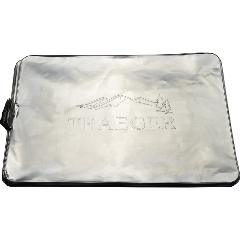 Traeger  Aluminum  Drip Pan Liner  9.6 in. L x 12.6 in. W 5 pk