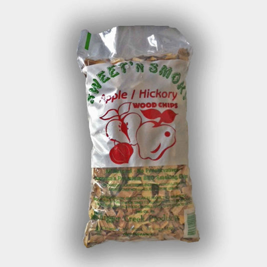 Chigger Creek Sweet' N Smoky All Natural Apple/Hickory Wood Smoking Chips 200 cu in