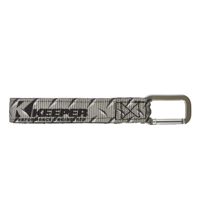 Keeper Wrap-It-Up 1 in. W X 6 in. L Gray Bundling Strap 0 lb 1 pk