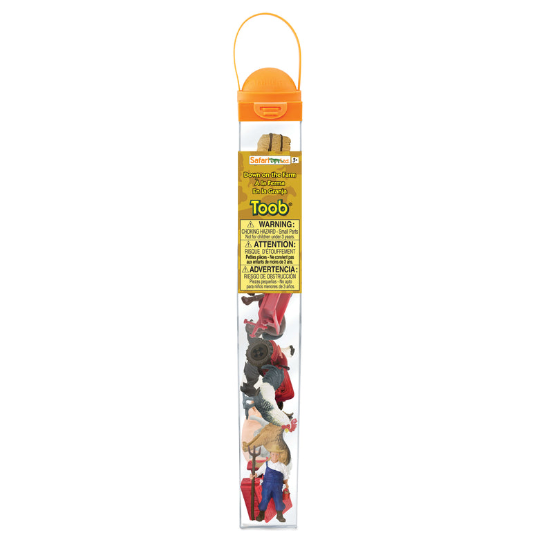 Safari Ltd. Toobs Down on the Farm Toy Multicolor 11 pc