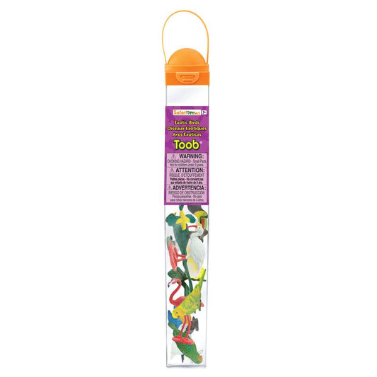 Safari Ltd. Toobs Exotic Birds Toy Multicolor 11 pc