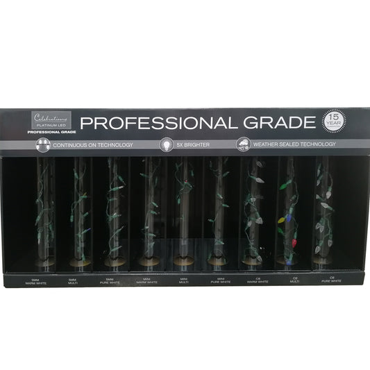 17 in. H X 48 in. W X 6 in. D Multicolor Cardboard A Display
