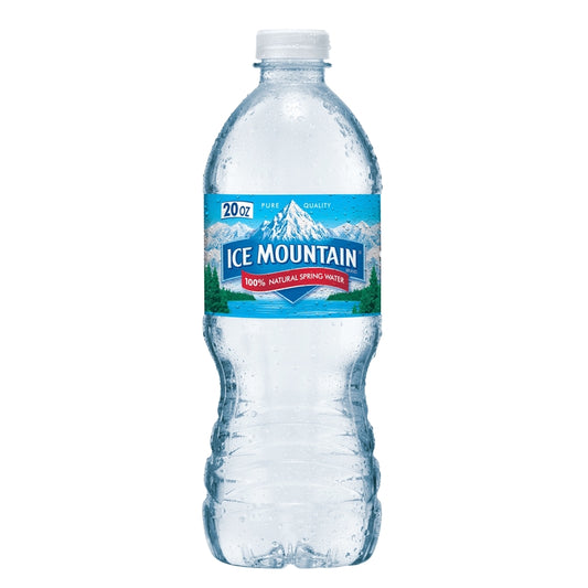 Nestle Waters Ice Mountain Spring Water 20 oz 1 pk
