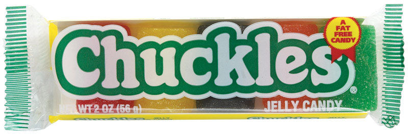 Chuckles Cherry Lemon Licorice Orange Lime Chewy Candy 2 oz