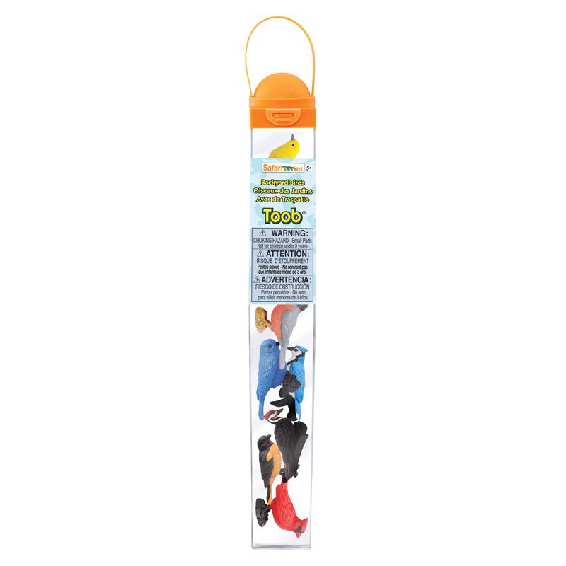 Safari Ltd. Toobs Backyard Birds Toys Assorted 7 pc