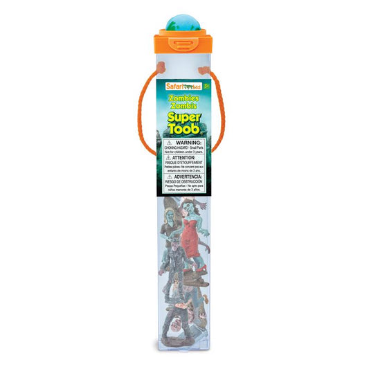 Safari Ltd. Super Toobs ZombiesToys Assorted 12 pc