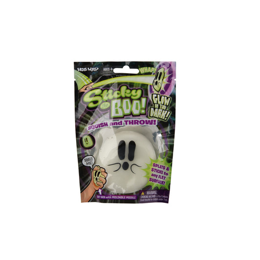 Hog Wild Ghost Sticky Ball Black/White