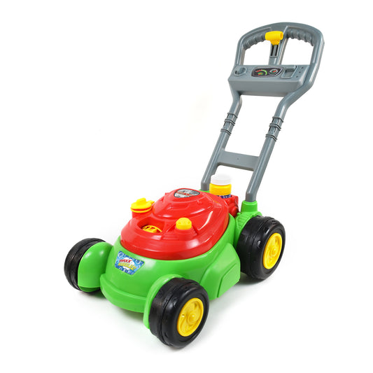 Maxx Bubbles Lawn Mower Bubble Blower Green/Red 1 pc