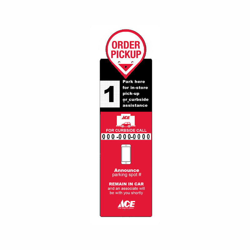 Standard Online Graphics Sign Kit Order/Curbside Pickup