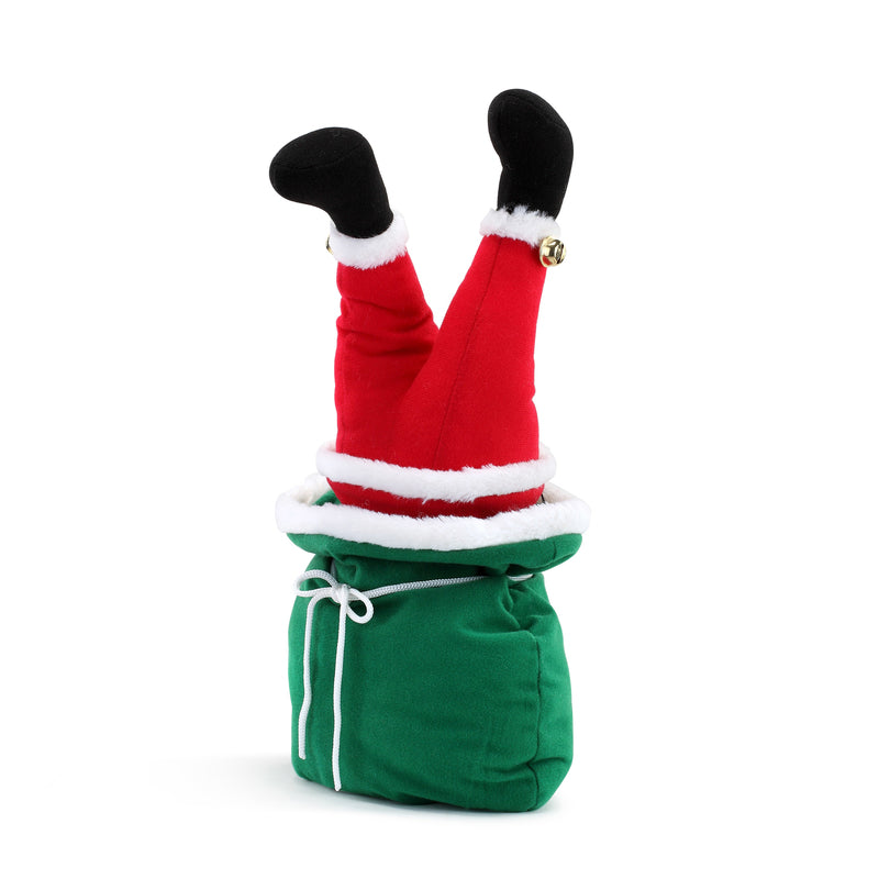 Mr. Christmas Christmas Kickers in Bag Santa Animated Decor 15 in.