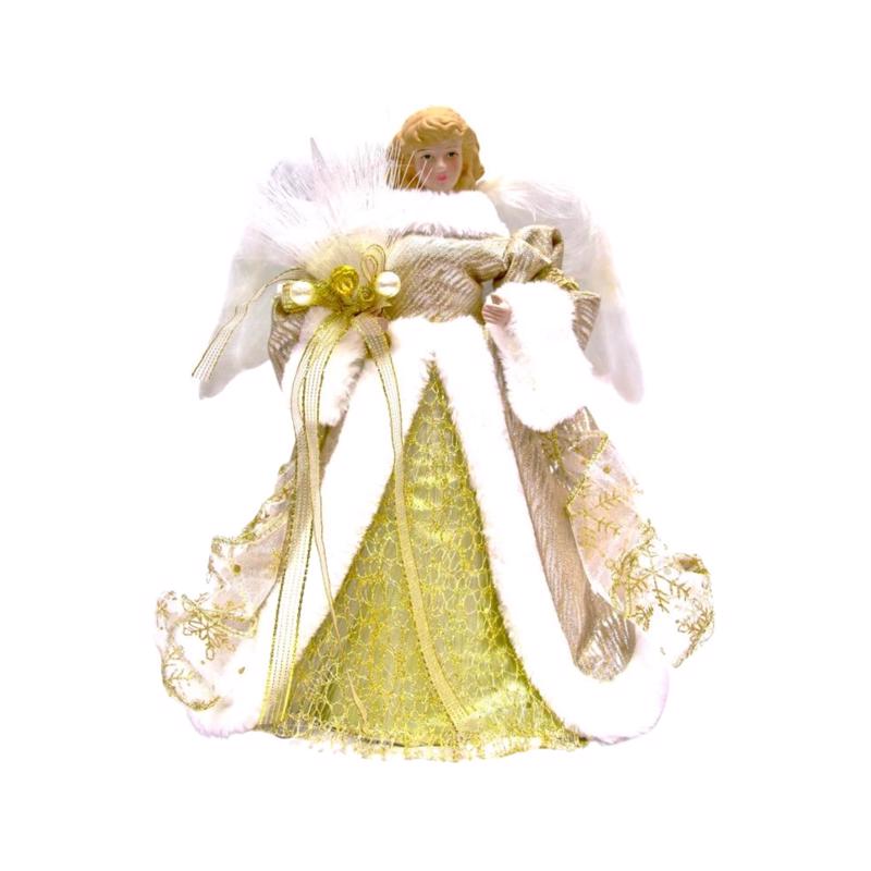 Celebrations Home LED Gold Figurine 12 in.