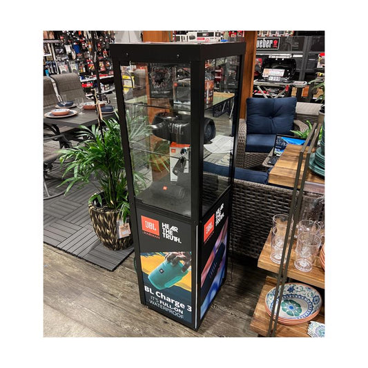 Black Speaker display Display Metal