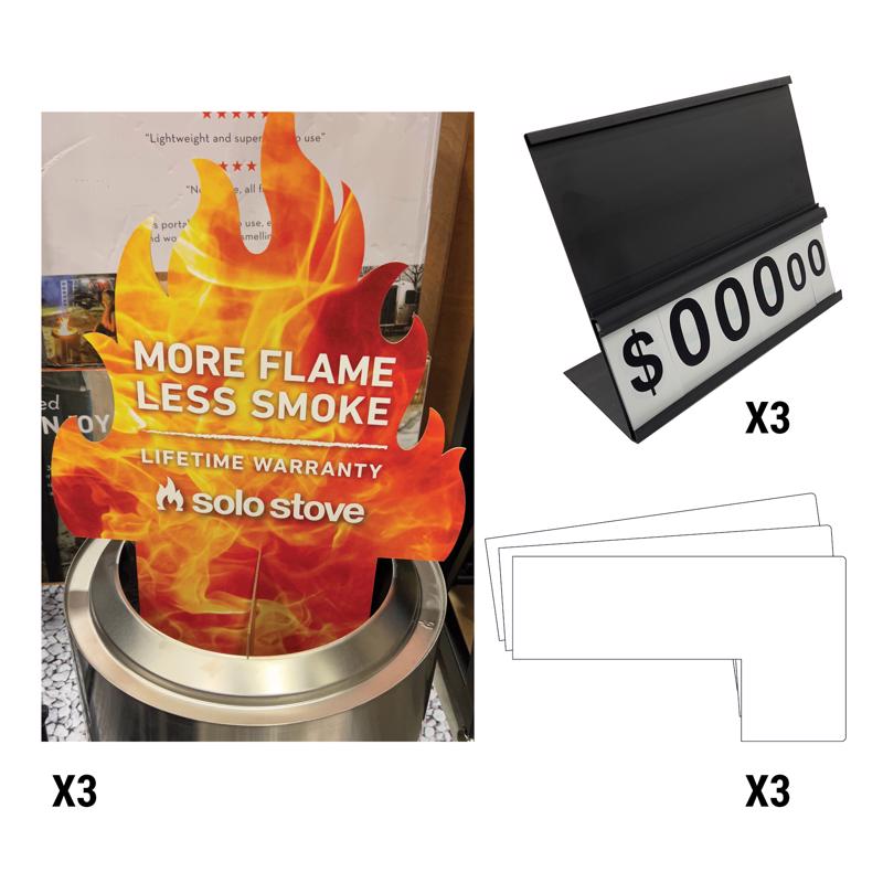 Standard L&G/Outdoor Living Sign Kit