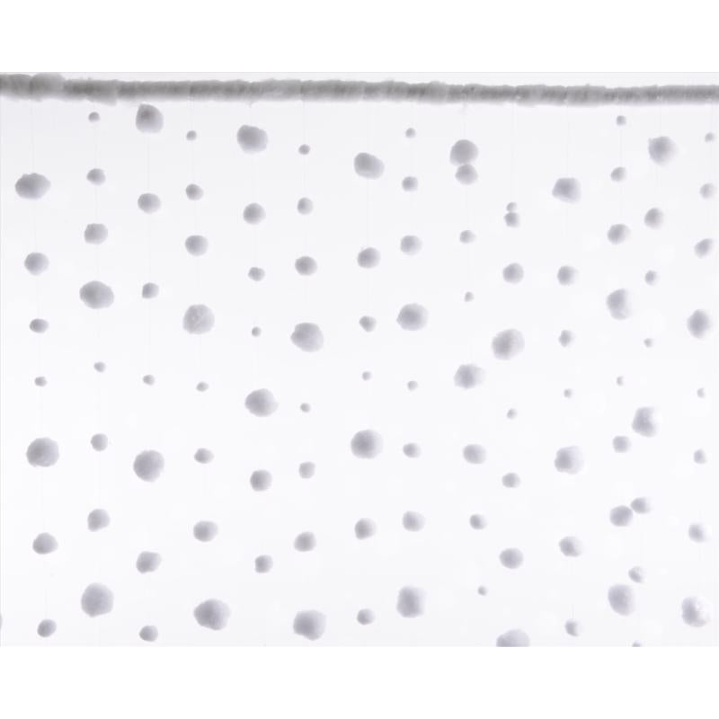 Decoris White Snowflake Snowflake 62 in.