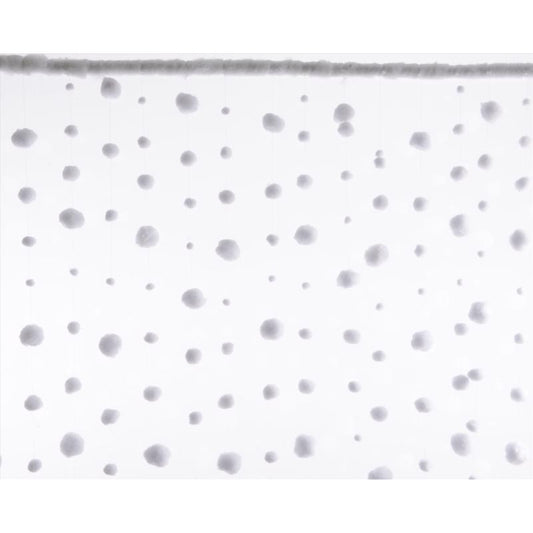 Decoris White Snowflake Snowflake 62 in.