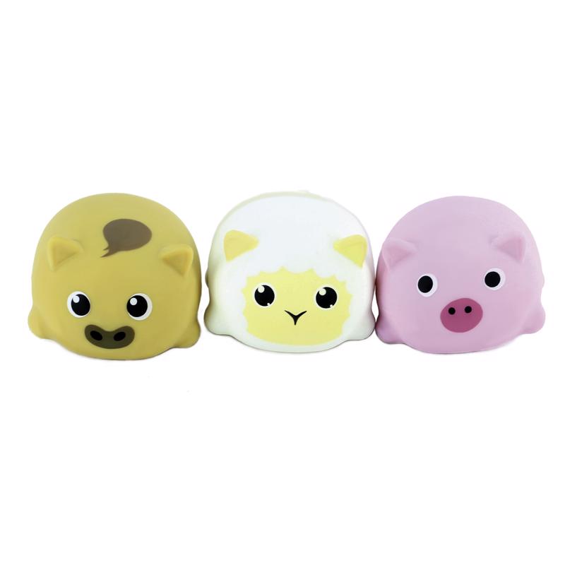 Keycraft Squidgy Farm Animal Multicolored