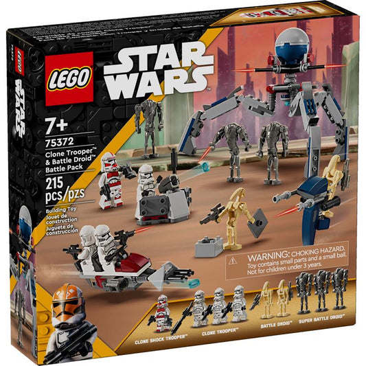 LEGO Star Wars Star Wars Clone Trooper & Droid Battle Multicolor 215 pc