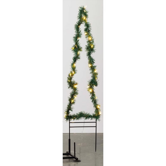 Sullivans LED Clear/Warm White Christmas Tree Stake 53 in. Yard Decor