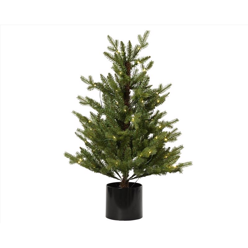 Everlands 4 ft. Full LED 80 ct Color Changing Entrance Tree