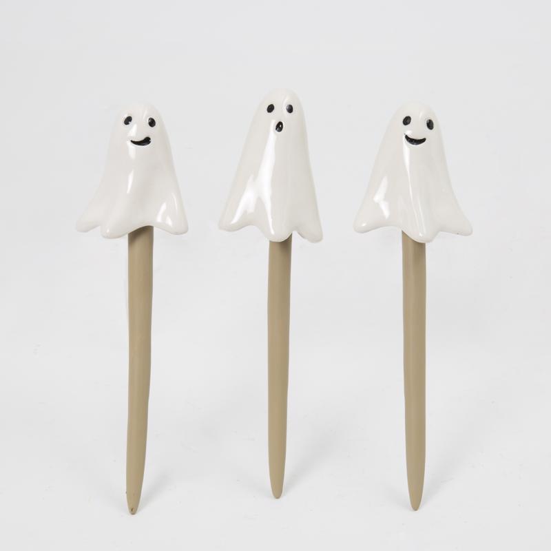 Gerson 8 in. Ghost Mushroom Yard Stake