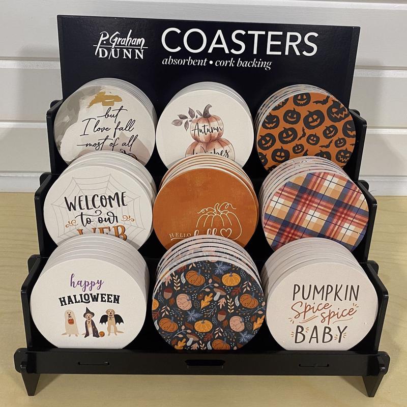 P Graham Dunn Halloween & Harvest Coaster