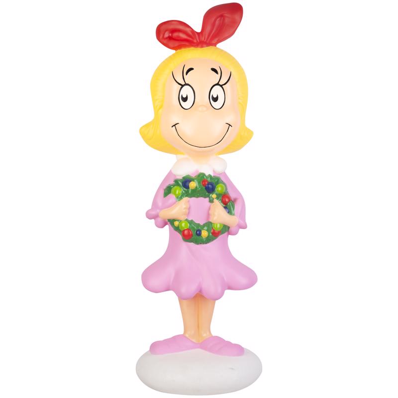Gemmy LED Cindy Lou Who 24 in. Blow Mold