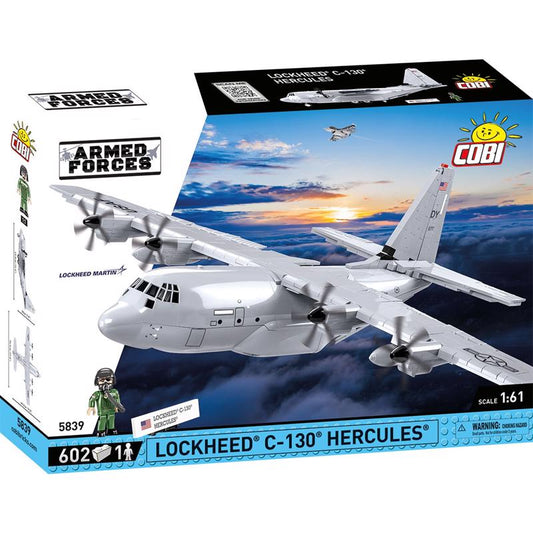 COBI Lockheed C-130 Aircraft Block Set White 602 pc
