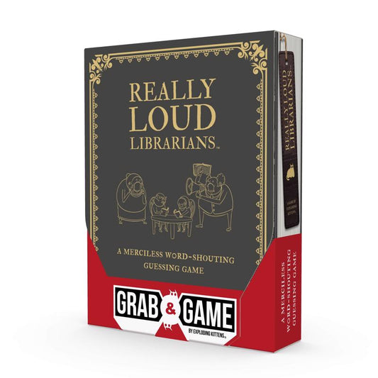 Exploding Kittens Really Loud Librarians Grab & Game