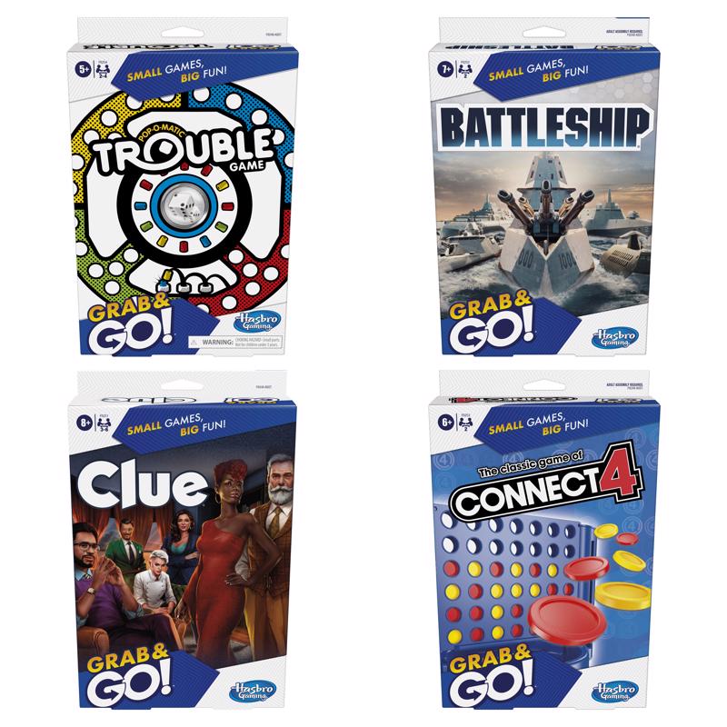 Hasbro Assorted Grab and Go Game Assorted