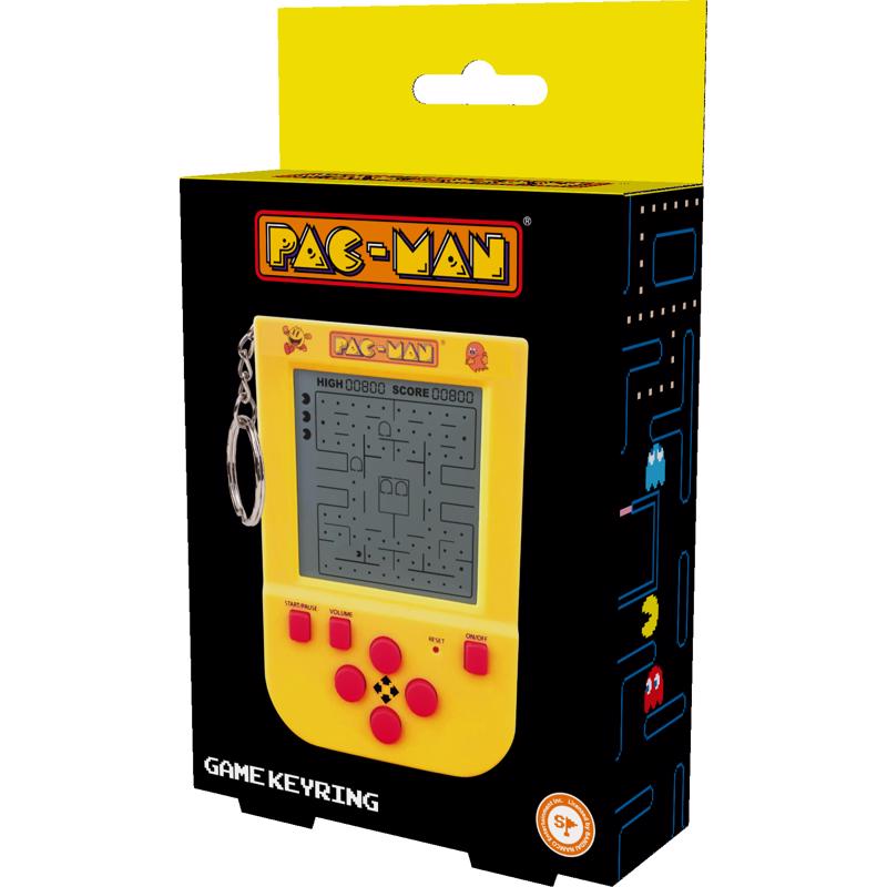 Fizz Pac Man Key Ring Arcade Game Yellow